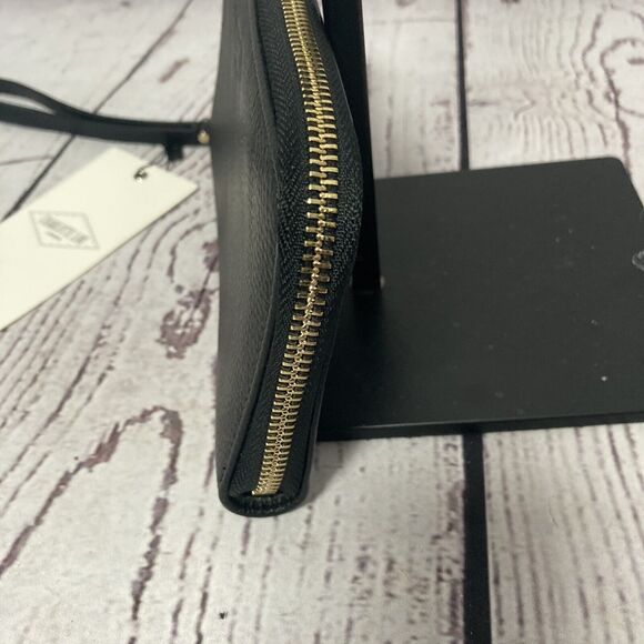 Charlotte Lou London Full Grain Leather Zip‎ Around Rectangle Wallet - Picture 5 of 10